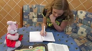 Russian Legal Age Teenager Hard Fuck Previous To Exam