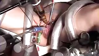 Sub wife tied peehole penetrated and in continuou orgasm
