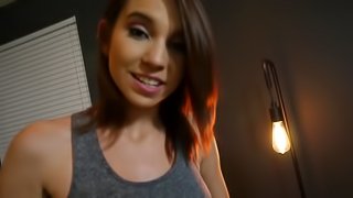 Skinny teenage darling CeCe Capella gets screwed in POV